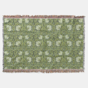 Couverture Modèle floral vintage William Morris Pimpernel