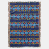 Couverture Modèle géométrique ethnique (devant Vertical)