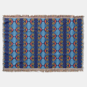 Couverture Modèle géométrique ethnique