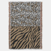 Couverture Modèle zèbre léopard animal (devant Vertical)