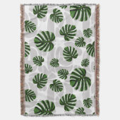 Couverture Modern Boho Botanical Leaves Pattern (devant Vertical)