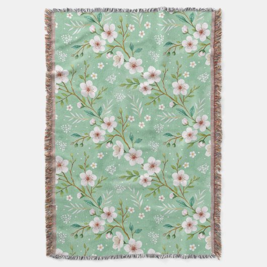 Couverture Modern Cherry Blossoms Winter (devant Vertical)