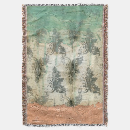 Couverture Modern Fleur De Lis Design (devant Vertical)