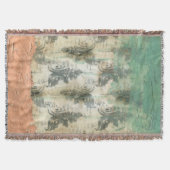 Couverture Modern Fleur De Lis Design (Devant)