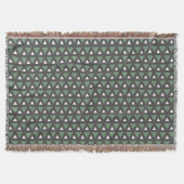 Couverture  Modern Geometric pattern throw blanket  (Devant)