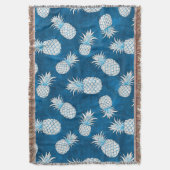 Couverture Modern Tropical Pineapple Watercolor (devant Vertical)