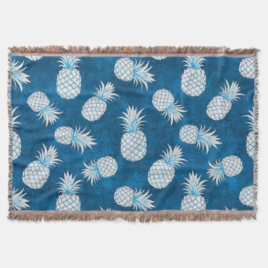 Couverture Modern Tropical Pineapple Watercolor (Devant)