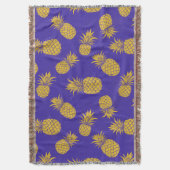 Couverture Modern Tropical Pineapple Watercolor (devant Vertical)