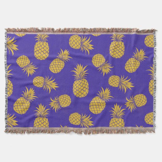 Couverture Modern Tropical Pineapple Watercolor (Devant)