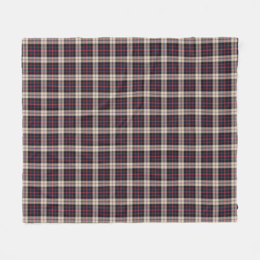 Couverture moderne d'ouatine de tartan de (Devant (Horizontal))