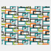 Couverture moderne d'ouatine d'impression de la (Devant (Horizontal))