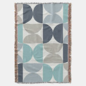 Couverture Moderne du milieu du siècle bleu vert et gris (devant Vertical)