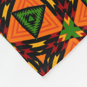 Couverture moderne Kente Fleece, 50"x60" (Coin)
