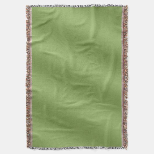 Couverture Moderne mignon Solide dégradé vert motif d'onde (devant Vertical)