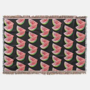 Couverture Moitiés de pastèque rose