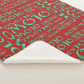 couverture Mojo rouge sherpa (3/4)