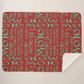couverture Mojo rouge sherpa (Devant (Horizontal))
