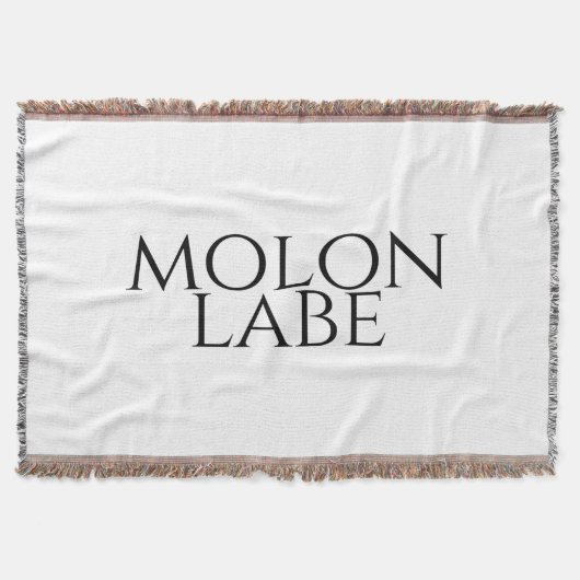 Couverture Molon Labe (Devant)
