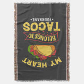 Couverture Mon Coeur Appartient Aux Tacos (devant Vertical)