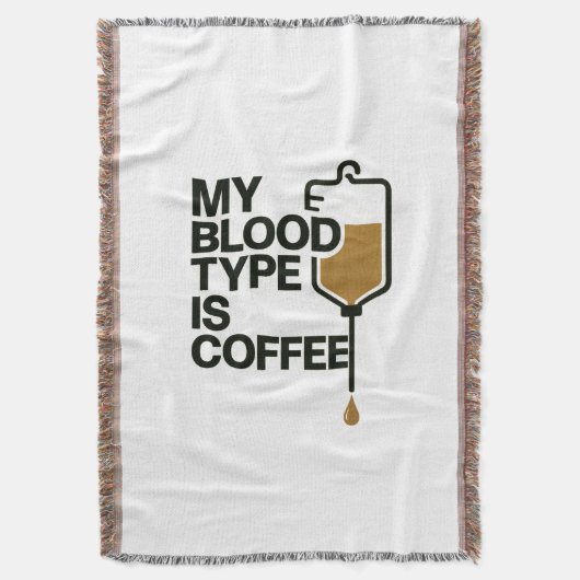 Couverture Mon groupe sanguin est Coffee Thefer Blanker (devant Vertical)