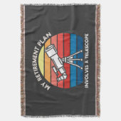 Couverture Mon plan de retraite implique un télescope (devant Vertical)