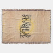 Couverture Mon soleil sur la toile de jute (Devant)