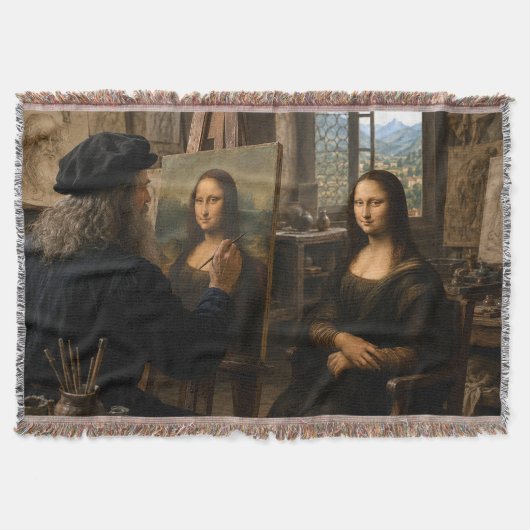 Couverture Mona Lisa visite l'atelier de l'artiste (Devant)