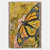 Couverture Monarch Butterfly Garden Art (devant Vertical)