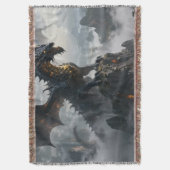 Couverture Monde de dragons – L'Empire de feu et de magie (devant Vertical)