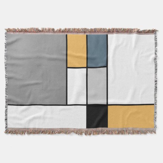 Couverture Mondrian inspiré (Devant)