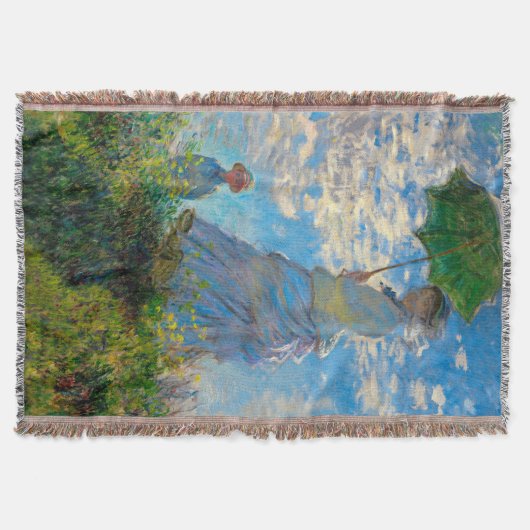Couverture Monet Femme Parasol Impressionnisme (Devant)