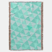 Couverture Monnaie triangulaire géométrique Abstraite moderne (devant Vertical)