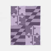 Couverture monochromatique de drapeau du Maryland (Devant)