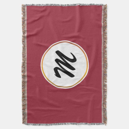 Couverture monogramme (devant Vertical)