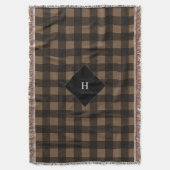 Couverture Monogramme Brown de Buffalo (devant Vertical)