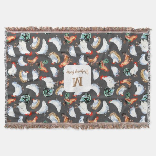 Couverture Monogramme de la ferme de la famille du poulet (Devant)