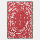 Couverture Monogramme d'hiver rustique (devant Vertical)