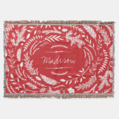 Couverture Monogramme d'hiver rustique (Devant)