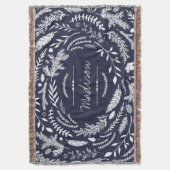Couverture Monogramme d'hiver rustique (devant Vertical)