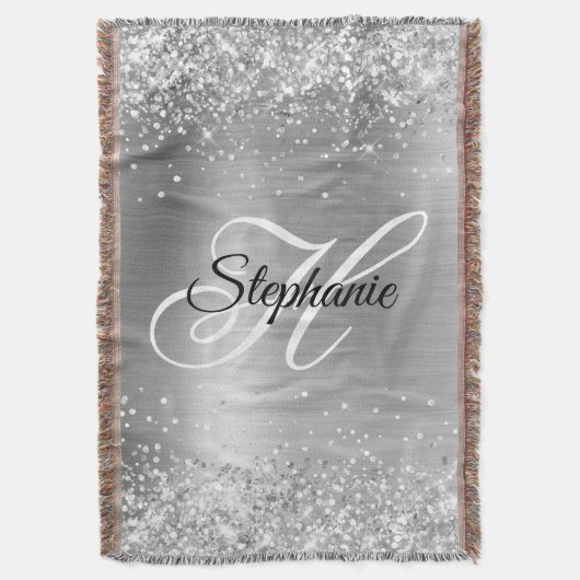 Couverture Monogramme fantaisie en argent (devant Vertical)