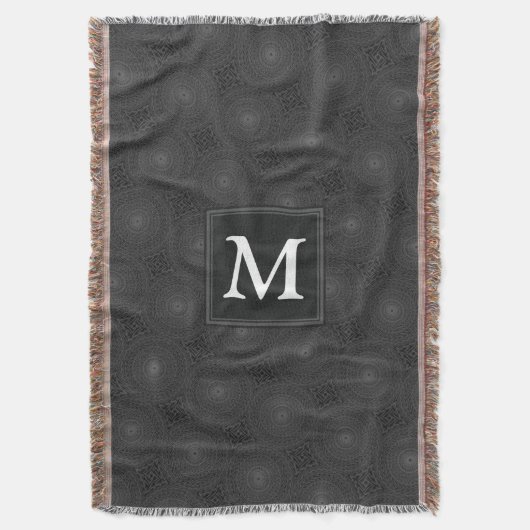 Couverture Monogramme motif des cercles de charbon (devant Vertical)