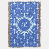 Couverture Monogramme nautique côtier d'Ancre bleue (devant Vertical)