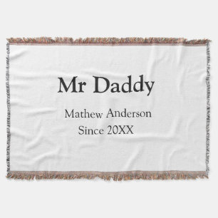 Couverture Monsieur Papa depuis ajouter année nom parents nom