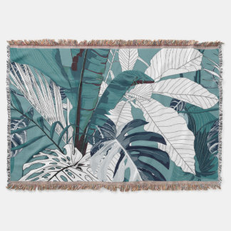 Couverture Monstera de bananes tropicales : Branché sans fil.