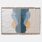 Couverture Montagnes bleues reflétées dans le lac (Devant)