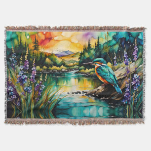 Couverture Montagnes Kingfisher, Eau et Fleurs sauvages
