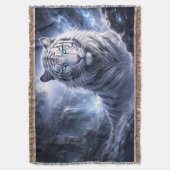 Couverture Moonlit White Tiger Guardian – Blue Fantasy Spirit (devant Vertical)