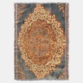 Couverture Moquette orientale Perse turque Kilim (devant Vertical)