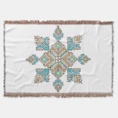 Couverture Moroccan Embroidery Star (Devant)