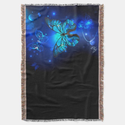 Couverture Morpho Butterfly in the Dark Background (devant Vertical)